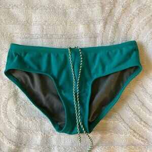 Jolyn "ALLY" teal blue bikini bottoms